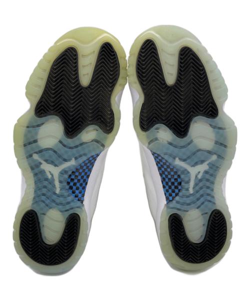 NIKE（ナイキ）NIKE (ナイキ) Air Jordan 11 Low(エアジョーダン11 ロー) ホワイト×ブルー サイズ:27.5の古着・服飾アイテム