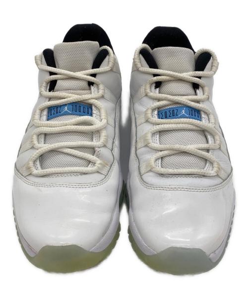 NIKE（ナイキ）NIKE (ナイキ) Air Jordan 11 Low(エアジョーダン11 ロー) ホワイト×ブルー サイズ:27.5の古着・服飾アイテム