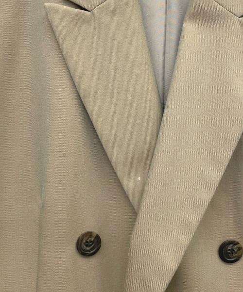 MAISON SPECIAL（メゾンスペシャル）MAISON SPECIAL (メゾンスペシャル) スリーブレスダブルジャケット オリーブ サイズ:Fの古着・服飾アイテム