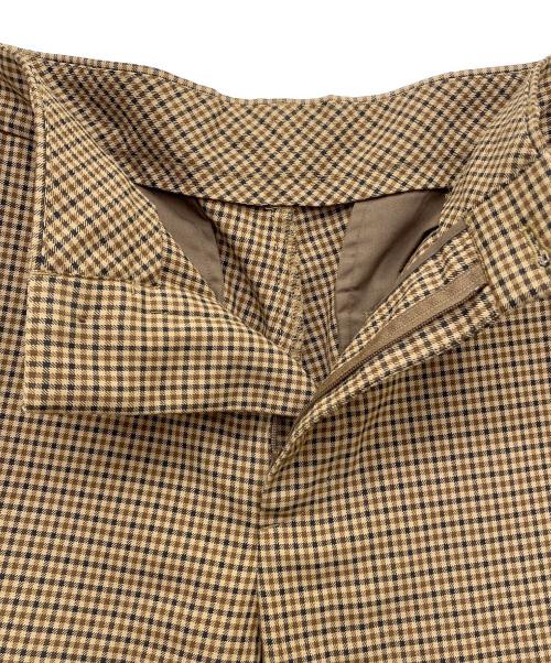 MONKEY TIME（モンキータイム）MONKEY TIME (モンキータイム) TW GUNCLUB CHECK SLIM PANTS(ガンクラブチェックスリムパンツ) ブラウン サイズ:Ｓの古着・服飾アイテム