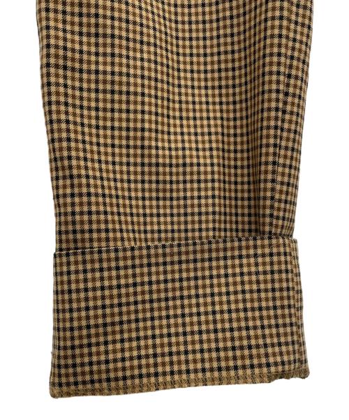 MONKEY TIME（モンキータイム）MONKEY TIME (モンキータイム) TW GUNCLUB CHECK SLIM PANTS(ガンクラブチェックスリムパンツ) ブラウン サイズ:Ｓの古着・服飾アイテム