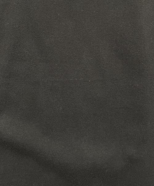 BLAMINK（ブラミンク）BLAMINK (ブラミンク) コットンクルーネックオーバースリーブＴシャツ ブラック サイズ:3の古着・服飾アイテム