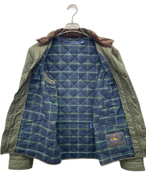 POLO RALPH LAUREN（ポロ・ラルフローレン）POLO RALPH LAUREN (ポロ・ラルフローレン) キルティングジャケット オリーブ サイズ:Ｓの古着・服飾アイテム