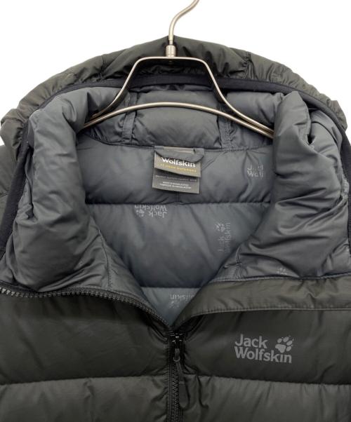 Jack Wolfskin（ジャック ウルフスキン）Jack Wolfskin (ジャック ウルフスキン) ダウンジャケット ブラック サイズ:Lの古着・服飾アイテム
