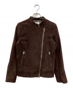 中古・古着通販】HARE (ハレ) フェイクレザージャケット ブラック
