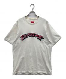 SUPREME（シュプリーム）の古着「APPLIQUE ARC S/S TOP（アップリケアークショートスリーブトップ Tシャツ）」｜ホワイト