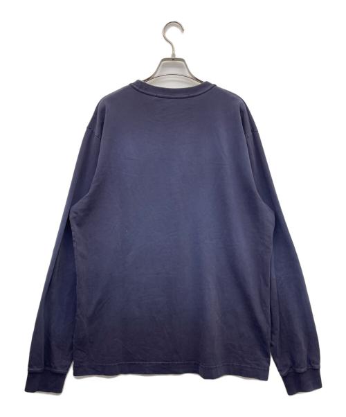 ALEXANDER WANG（アレキサンダー・ワン）ALEXANDER WANG (アレキサンダーワン) エンボスロゴスウェットシャツ ネイビー サイズ:Mの古着・服飾アイテム