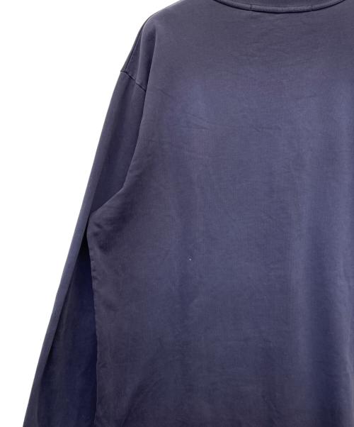 ALEXANDER WANG（アレキサンダー・ワン）ALEXANDER WANG (アレキサンダーワン) エンボスロゴスウェットシャツ ネイビー サイズ:Mの古着・服飾アイテム