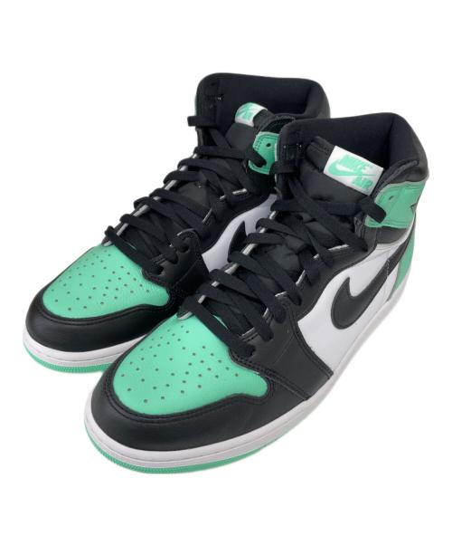 NIKE（ナイキ）NIKE (ナイキ) Air Jordan 1 High OG（エアジョーダン1 ハイ OG） グリーン×ブラック サイズ:30の古着・服飾アイテム