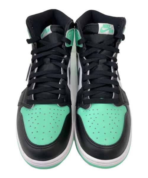 NIKE（ナイキ）NIKE (ナイキ) Air Jordan 1 High OG（エアジョーダン1 ハイ OG） グリーン×ブラック サイズ:30の古着・服飾アイテム