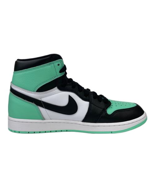 NIKE（ナイキ）NIKE (ナイキ) Air Jordan 1 High OG（エアジョーダン1 ハイ OG） グリーン×ブラック サイズ:30の古着・服飾アイテム