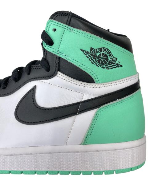 NIKE（ナイキ）NIKE (ナイキ) Air Jordan 1 High OG（エアジョーダン1 ハイ OG） グリーン×ブラック サイズ:30の古着・服飾アイテム