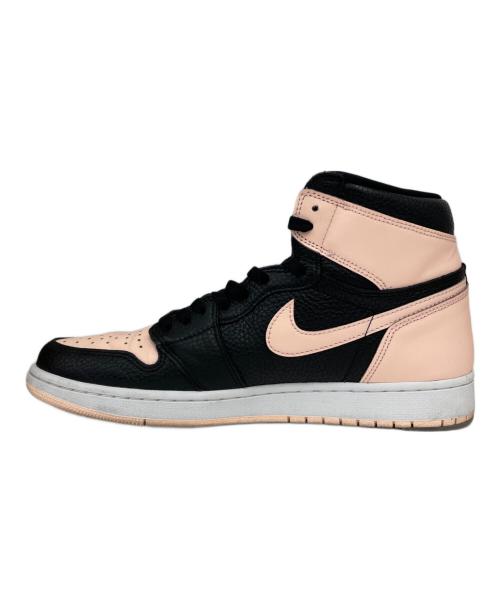 NIKE（ナイキ）NIKE (ナイキ) AIR JORDAN 1 RETRO HIGH OG(エア ジョーダン 1 レトロ ハイ オージー) ブラック×ピンク サイズ:30の古着・服飾アイテム