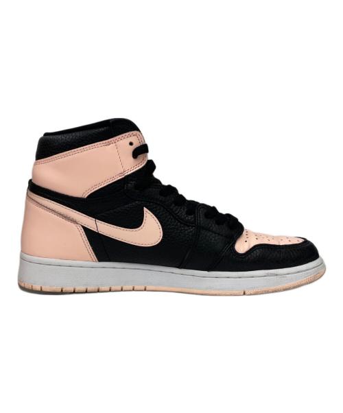 NIKE（ナイキ）NIKE (ナイキ) AIR JORDAN 1 RETRO HIGH OG(エア ジョーダン 1 レトロ ハイ オージー) ブラック×ピンク サイズ:30の古着・服飾アイテム