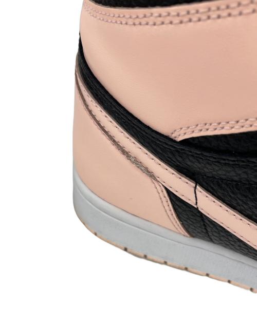 NIKE（ナイキ）NIKE (ナイキ) AIR JORDAN 1 RETRO HIGH OG(エア ジョーダン 1 レトロ ハイ オージー) ブラック×ピンク サイズ:30の古着・服飾アイテム