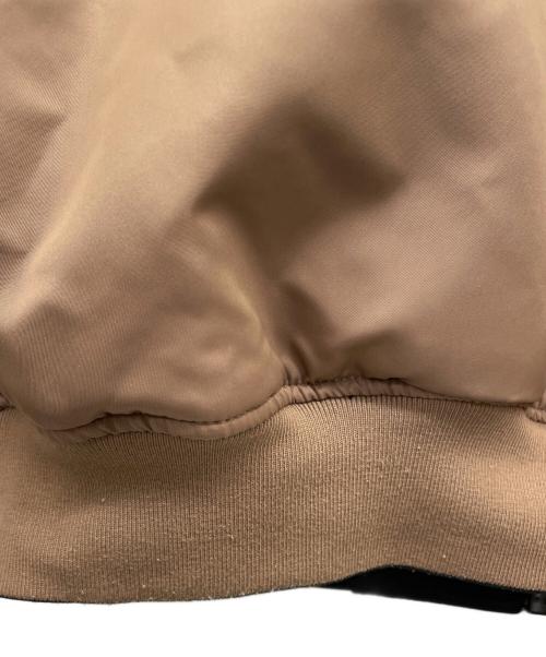 Calvin Klein Jeans（カルバンクラインジーンズ）Calvin Klein Jeans (カルバンクラインジーンズ) リバーシブル ボンバージャケット ブラック×ブラウン サイズ:Sの古着・服飾アイテム