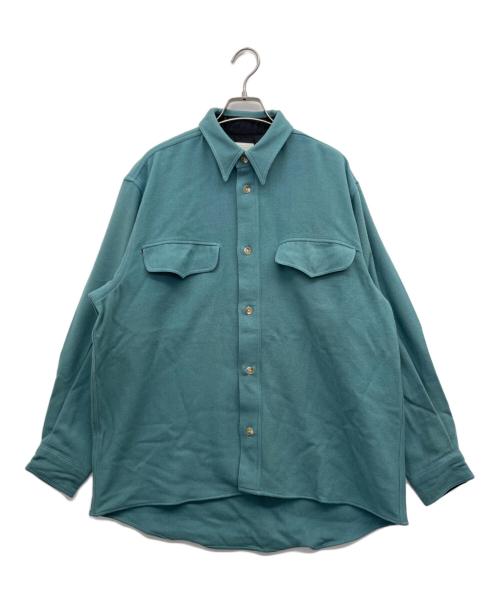 NIGEL CABOURN（ナイジェルケーボン）NIGEL CABOURN (ナイジェルケーボン) CPOシャツジャケット ブルー サイズ:2の古着・服飾アイテム
