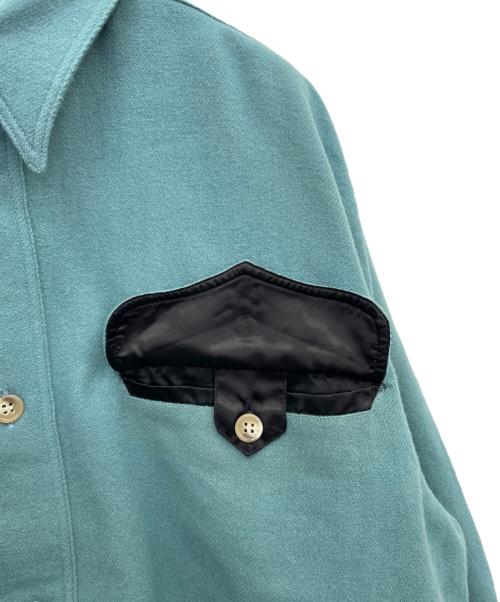 NIGEL CABOURN（ナイジェルケーボン）NIGEL CABOURN (ナイジェルケーボン) CPOシャツジャケット ブルー サイズ:2の古着・服飾アイテム