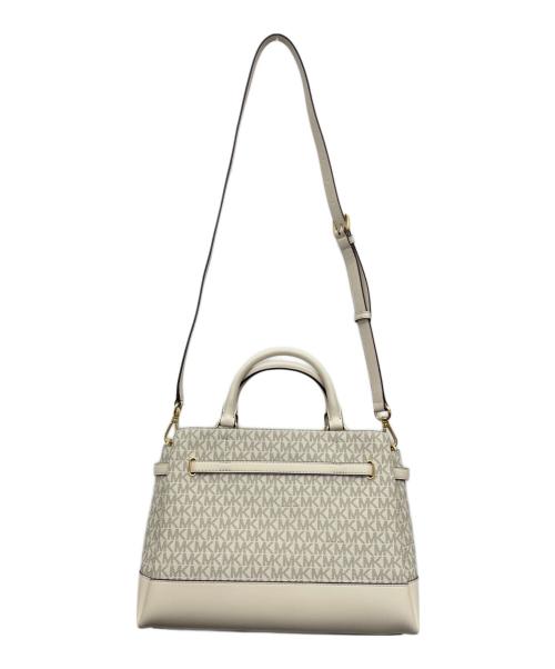 MICHAEL KORS（マイケル・コース）MICHAEL KORS (マイケルコース) Reed Large Signature Logo Satchel（リード ラージ シグネチャー ロゴ サッチェル）の古着・服飾アイテム