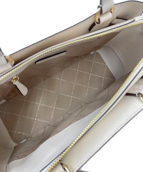 MICHAEL KORS（マイケル・コース）MICHAEL KORS (マイケルコース) Reed Large Signature Logo Satchel（リード ラージ シグネチャー ロゴ サッチェル）の古着・服飾アイテム