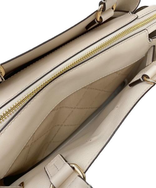 MICHAEL KORS（マイケル・コース）MICHAEL KORS (マイケルコース) Reed Large Signature Logo Satchel（リード ラージ シグネチャー ロゴ サッチェル）の古着・服飾アイテム