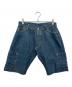 EVISU（エヴィス）の古着「デニムハーフパンツ」｜インディゴ