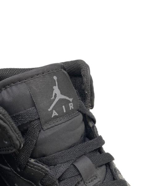 NIKE（ナイキ）NIKE (ナイキ) AIR JORDAN 1 MID (GS)(エア ジョーダン 1 ミッド GS) ブラック サイズ:24の古着・服飾アイテム