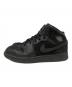 NIKE (ナイキ) AIR JORDAN 1 MID (GS)(エア ジョーダン 1 ミッド GS) ブラック サイズ:24：6000円