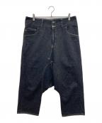 COMME des GARCONS×GANRYUコムデギャルソン×ガンリュウ）の古着「サルエムデニムパンツ」｜グレー