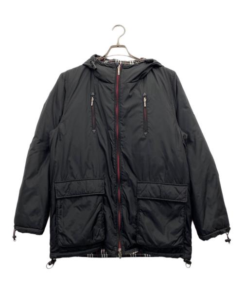 BURBERRY BLACK LABEL（バーバリーブラックレーベル）BURBERRY BLACK LABEL (バーバリーブラックレーベル) ダウンジャケット ブラック サイズ:Lの古着・服飾アイテム