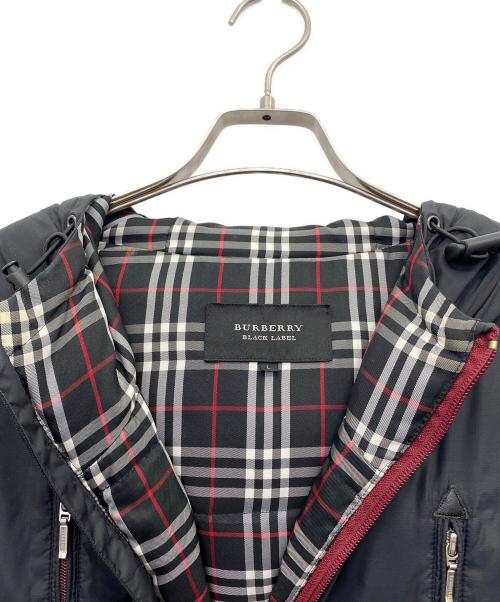 BURBERRY BLACK LABEL（バーバリーブラックレーベル）BURBERRY BLACK LABEL (バーバリーブラックレーベル) ダウンジャケット ブラック サイズ:Lの古着・服飾アイテム