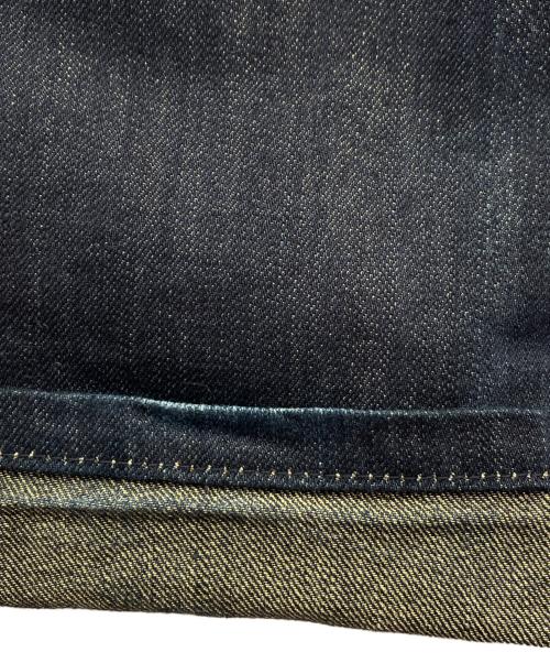 LOUIS VUITTON（ルイ ヴィトン）LOUIS VUITTON (ルイ ヴィトン) デニムパンツ ネイビー×ゴールド サイズ:38の古着・服飾アイテム