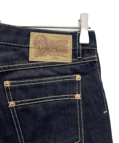 LOUIS VUITTON（ルイ ヴィトン）LOUIS VUITTON (ルイ ヴィトン) デニムパンツ ネイビー×ゴールド サイズ:38の古着・服飾アイテム