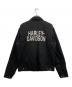 HARLEY-DAVIDSON (ハーレーダビッドソン) JACKET-WINGED LOGO,CASUAL,TXT(ロゴ スリムフィット カジュアル ジャケット) ブラック サイズ:M：10000円