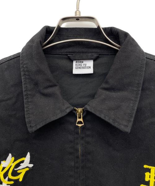 ASIAN KUNG-FU GENERATION（アジアン・カンフー・ジェネレーション）ASIAN KUNG-FU GENERATION (アジアン・カンフー・ジェネレーション) ジップアップジャケット ブラック サイズ:XLの古着・服飾アイテム
