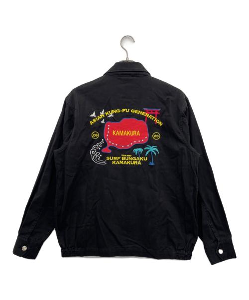 ASIAN KUNG-FU GENERATION（アジアン・カンフー・ジェネレーション）ASIAN KUNG-FU GENERATION (アジアン・カンフー・ジェネレーション) ジップアップジャケット ブラック サイズ:XLの古着・服飾アイテム
