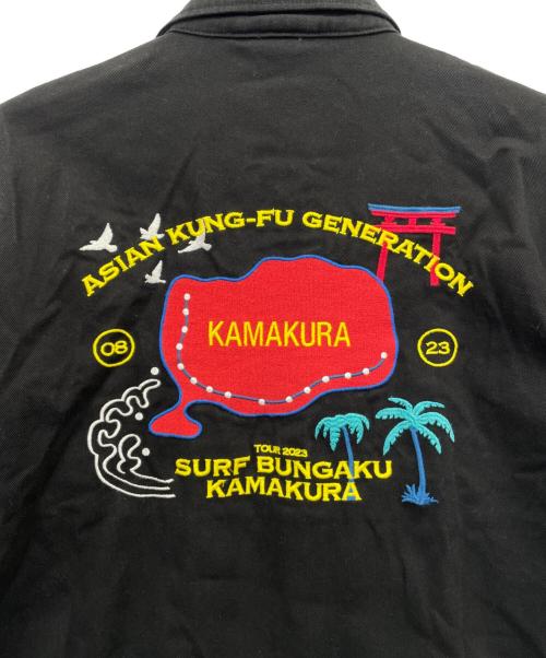 ASIAN KUNG-FU GENERATION（アジアン・カンフー・ジェネレーション）ASIAN KUNG-FU GENERATION (アジアン・カンフー・ジェネレーション) ジップアップジャケット ブラック サイズ:XLの古着・服飾アイテム