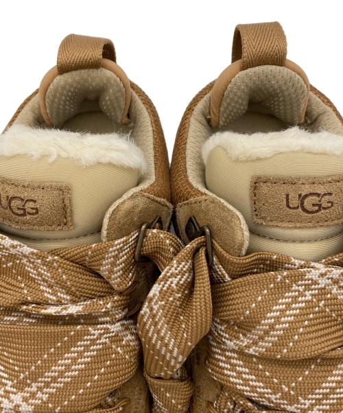 UGG（アグ）UGG (アグ) ボアスニーカー ブラウン サイズ:24cmの古着・服飾アイテム