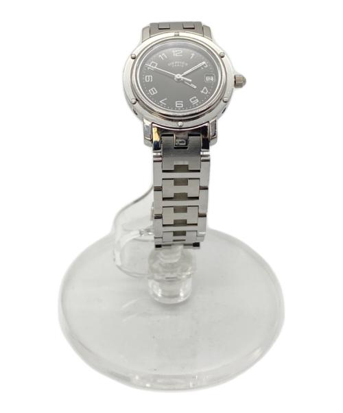 HERMES（エルメス）HERMES (エルメス) 腕時計 ブラックの古着・服飾アイテム