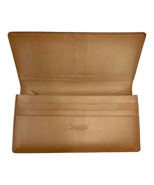 CORDOVAN MIYAUCHI（-）CORDOVAN MIYAUCHI (-) 長財布 ブラウンの古着・服飾アイテム