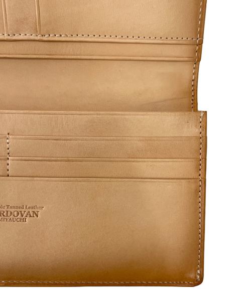 CORDOVAN MIYAUCHI（-）CORDOVAN MIYAUCHI (-) 長財布 ブラウンの古着・服飾アイテム