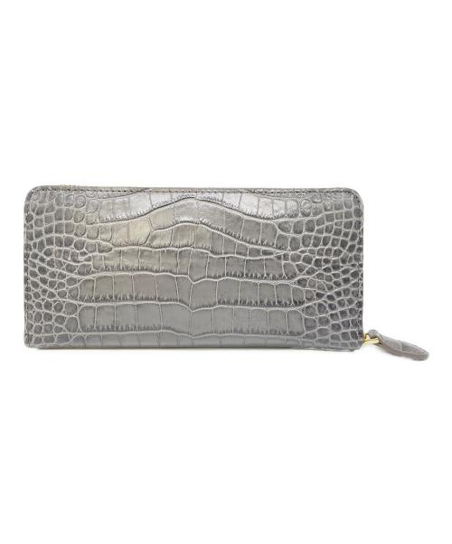 RODANIA（ロダニア）RODANIA (ロダニア) 長財布 グレーの古着・服飾アイテム