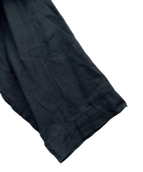 ichi（イチ）ichi (イチ) コットンリネンロングワンピース ギャザー ブラック サイズ:Mの古着・服飾アイテム