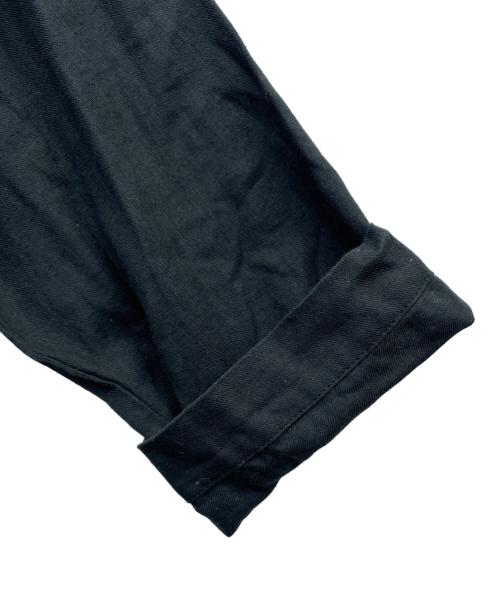 ichi（イチ）ichi (イチ) コットンリネンロングワンピース ギャザー ブラック サイズ:Mの古着・服飾アイテム