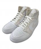 NIKEナイキ）の古着「AIR JORDAN 1 MID（エア ジョーダン 1 ミッド）」｜ホワイト