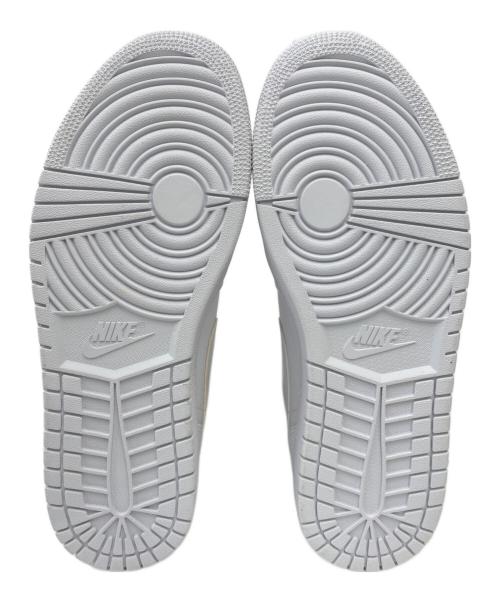 NIKE（ナイキ）NIKE (ナイキ) AIR JORDAN 1 MID（エア ジョーダン 1 ミッド） ホワイト サイズ:29の古着・服飾アイテム