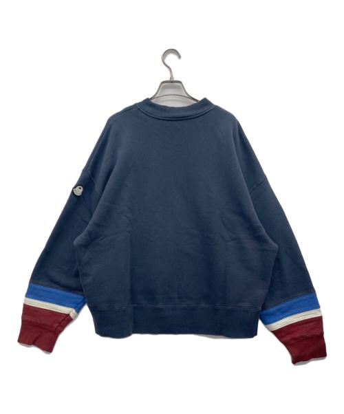 MONCLER（モンクレール）MONCLER (モンクレール) Palm Angels (パーム エンジェルス) スウェット ネイビー サイズ:Mの古着・服飾アイテム