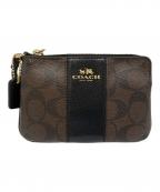 COACHコーチ）の古着「リストレットポーチ」｜ブラウン