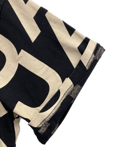 MARC JACOBS（マークジェイコブズ）MARC JACOBS (マーク ジェイコブス) 半袖カットソー ブラック×ベージュ サイズ:Sの古着・服飾アイテム