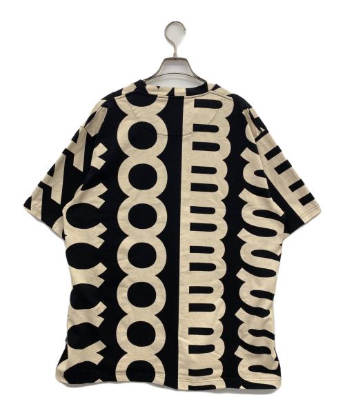 MARC JACOBS（マークジェイコブズ）MARC JACOBS (マーク ジェイコブス) 半袖カットソー ブラック×ベージュ サイズ:Sの古着・服飾アイテム